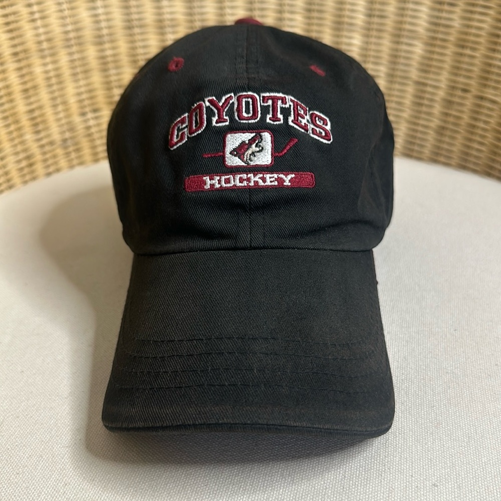 Vintage Broken In Phoenix Coyotes Hockey Authentic Zephyr The Z Hat Ball Cap